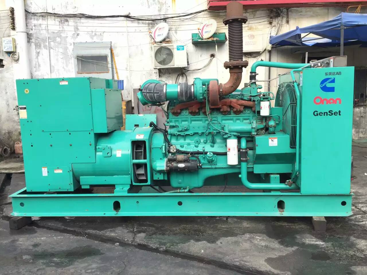 宁陵租赁发电机-柴油发电机不正常冒烟的原因